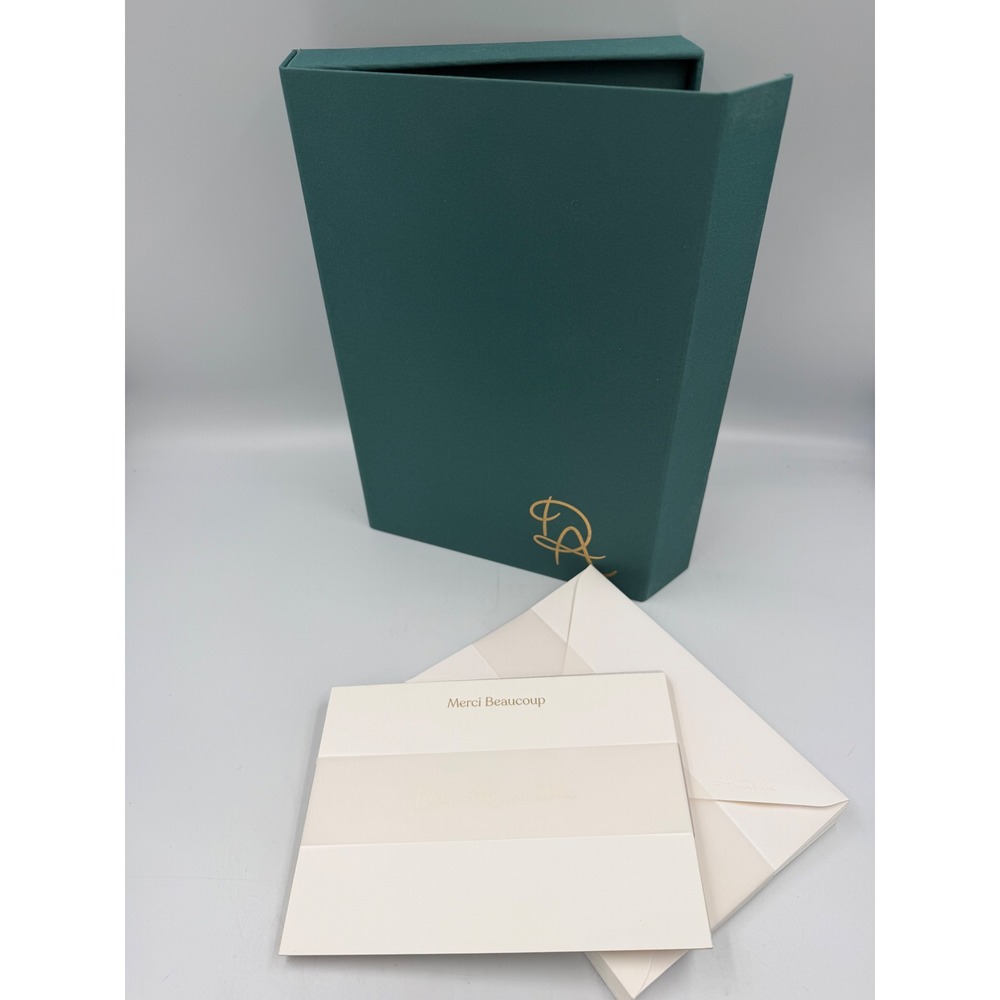 Dear Annabelle Gratitude Notecards Set Luxury Engraved Stationery 10 Cards Box